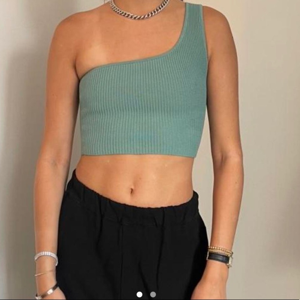 Aritzia one shoulder top